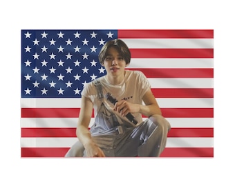 TxT Yeonjun Magic American Flag, Wandteppich-Tour 2024