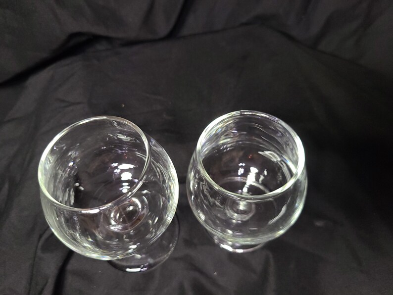 Libbey Clear Glass Embassy Brandy Snifters Etsy