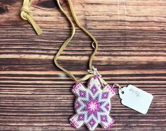 Beaded Amulet #196