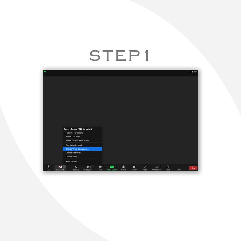 5 Modern Home Zoom Backgrounds Bundle of 5 5 Free Blurred Versions Included Perfect Professional