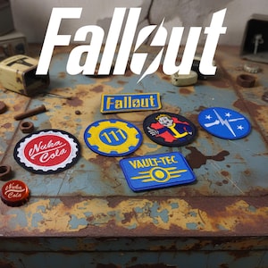 Fallout Aufnäher Set – Vault Boy & Vault-Tech