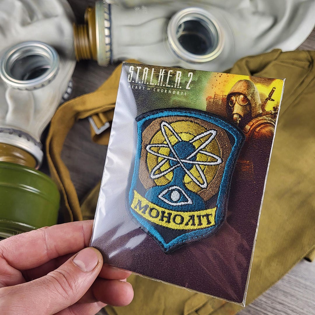Вышитая нашивка S.T.A.L.K.E.R. 2 с персонализированной подарочной ...