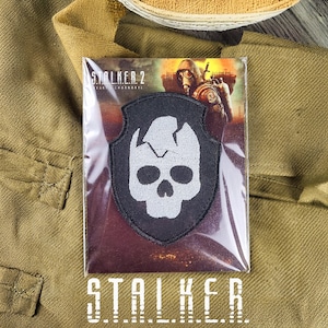 S.T.A.L.K.E.R. Bandit Patch - Embroidered Badge - Gift Packaging Available
