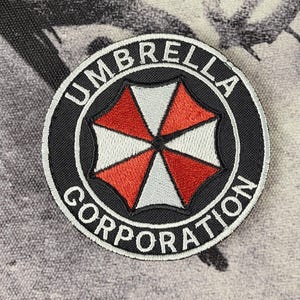 Umbrella Corporation-patch: geborduurde Resident Evil-badge