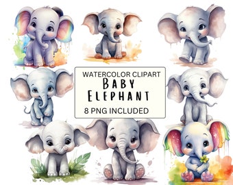 8 Watercolor Rainbow Panda Clip Art, Colorful Panda Clipart, , Panda Illustration, Cute Rainbow Panda, Card Making, Animal Clipart