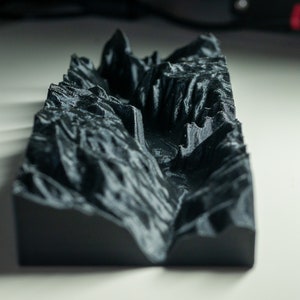 Custom 3D Printed Topographical Maps