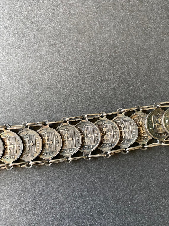 Pisa Vintage Commemorative Coin Bracelet - image 4
