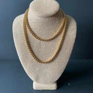 Givenchy Vintage Gold Tone Chain