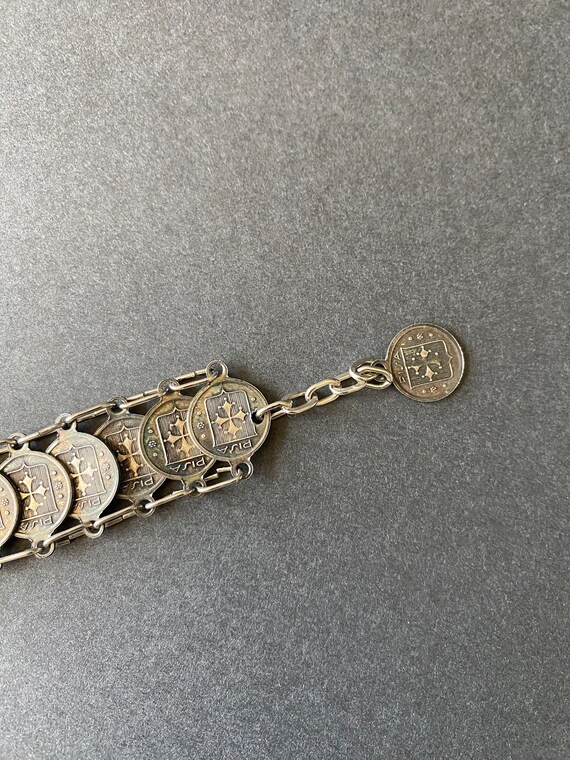 Pisa Vintage Commemorative Coin Bracelet - image 6