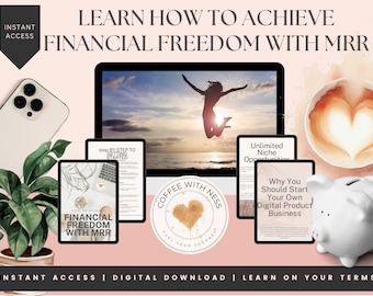 How to Achieve Financial Freedom with MRR, Master Resell Rights, Business eBook, Small Business Startup, Digital Product Lead Magnet