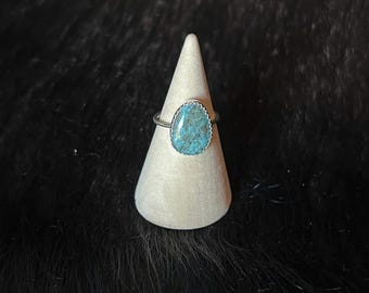 Kingman turkoois sterlingzilveren ring maat 6
