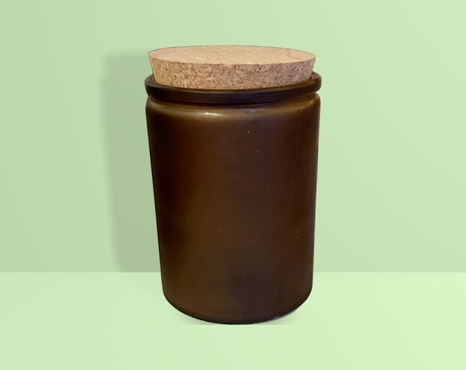 Lavender Cedar Candle 12 oz with Cork Lid