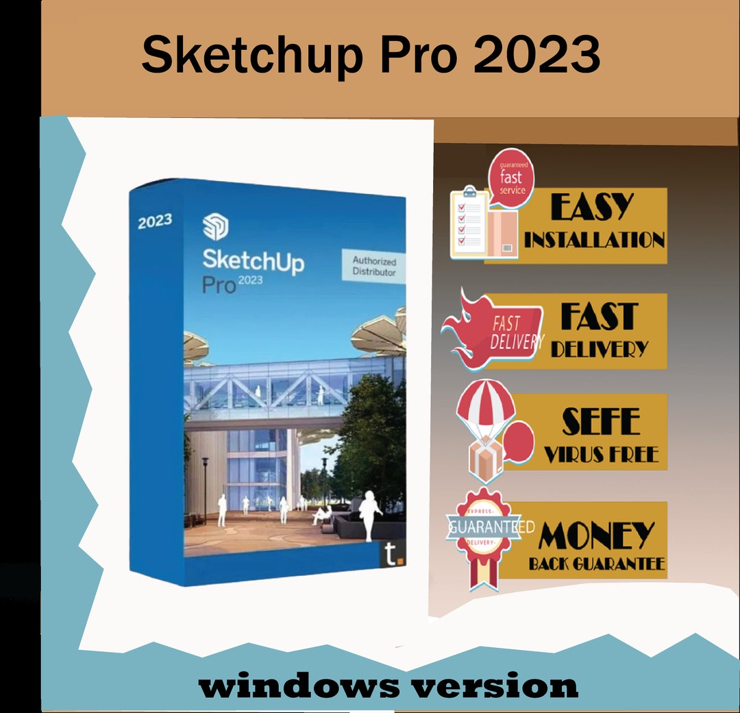 Sketchup Pro 2023 Full Version for Windows Authorized-lifetime ...