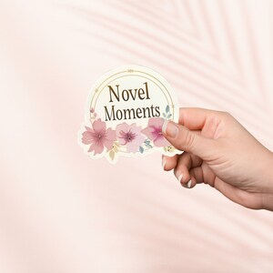 Roman Momente Aufkleber, süßer Bücherwurm Vinyl Aufkleber, Bookish Merch, Buch-Liebhaber-Geschenk, e-reader Kindle Aufkleber, Leseliebhaber