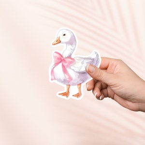 Gans Aufkleber, Kokette, niedlicher Leseratte, Kindle Aufkleber, Bücherliebhaber Merch, Buch-Liebhaber Geschenk, e-Reader Geschenk, Leseliebhaber, Smut Reader