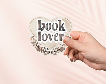 Book lover Sticker,Cute Bookish Vinyl Sticker,Bookish Merch,Book Lover Gift,e-reader Kindle Stickers,Reading Lover,Smut Reader