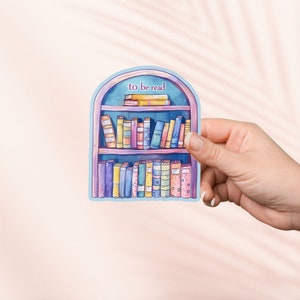 Sticker te lezen, schattige leesgrage vinylsticker, leesgrage merchandise, cadeau boekenliefhebber, e-reader Kindle-stickers, leesliefhebber, boekenplank, roetvlek