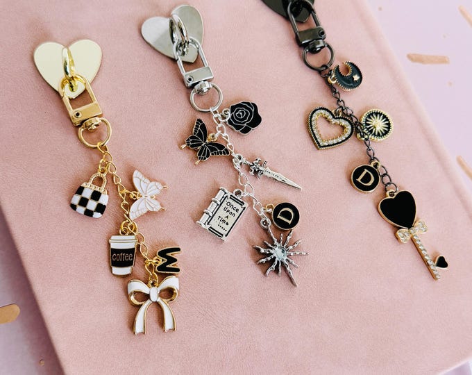 Personalized Kindle Charm, Customized Bookish Gifts, Kindle Kobo iPhone Accessory for E-reader, Booklover Gift, Kindle Décor, Charm Keychain
