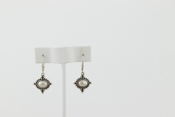 Sterling Silver Dangle Drop Earrings  1 3/8" x 3/… - image 8