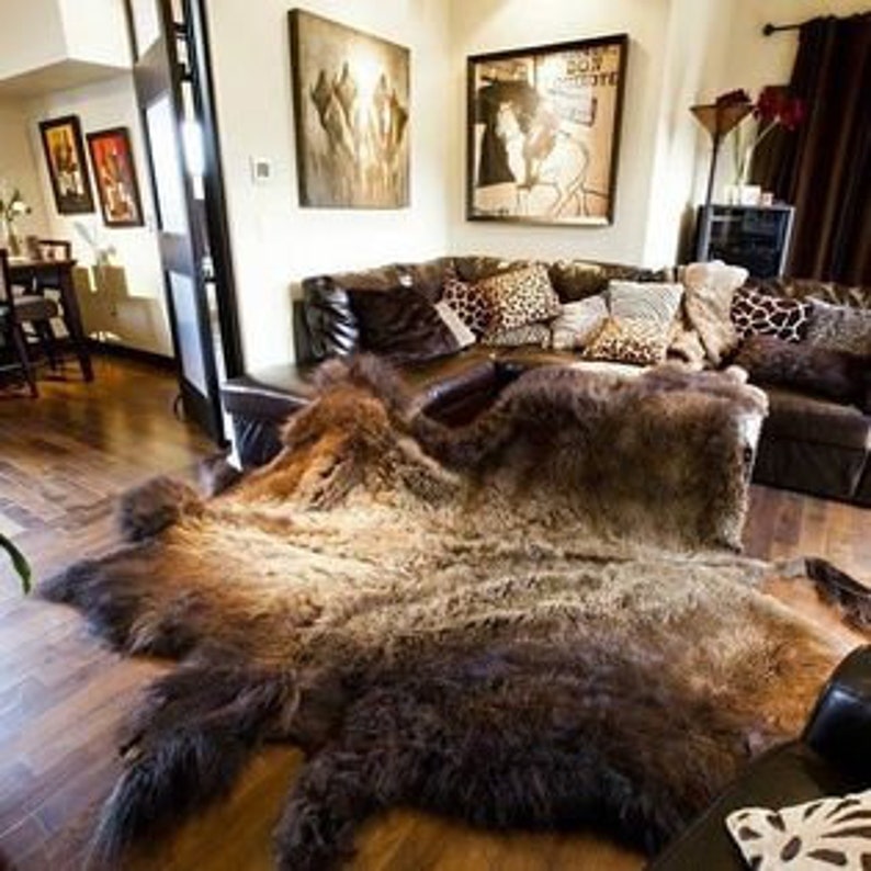 Bison Hide - Large - Etsy
