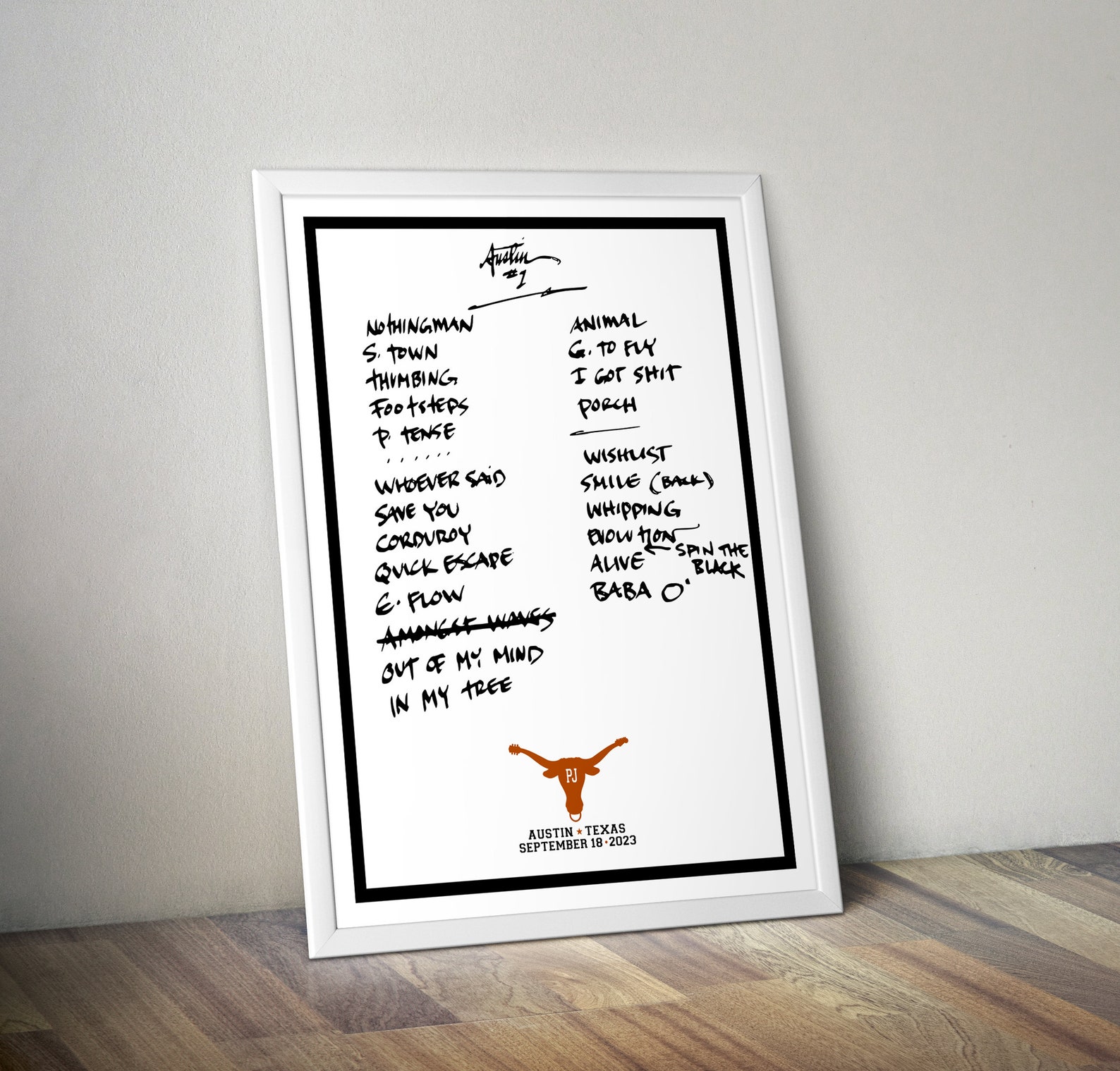 Setlist Pearl Jam 2024 Ruby Idalina