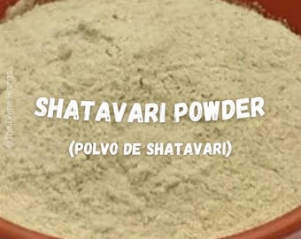 Shatavari Powder,Polvo de Shatavari, Ayurvedic herbs, Indian tea, orgánico,women’s health, healthy tea, remedies, Ayurveda