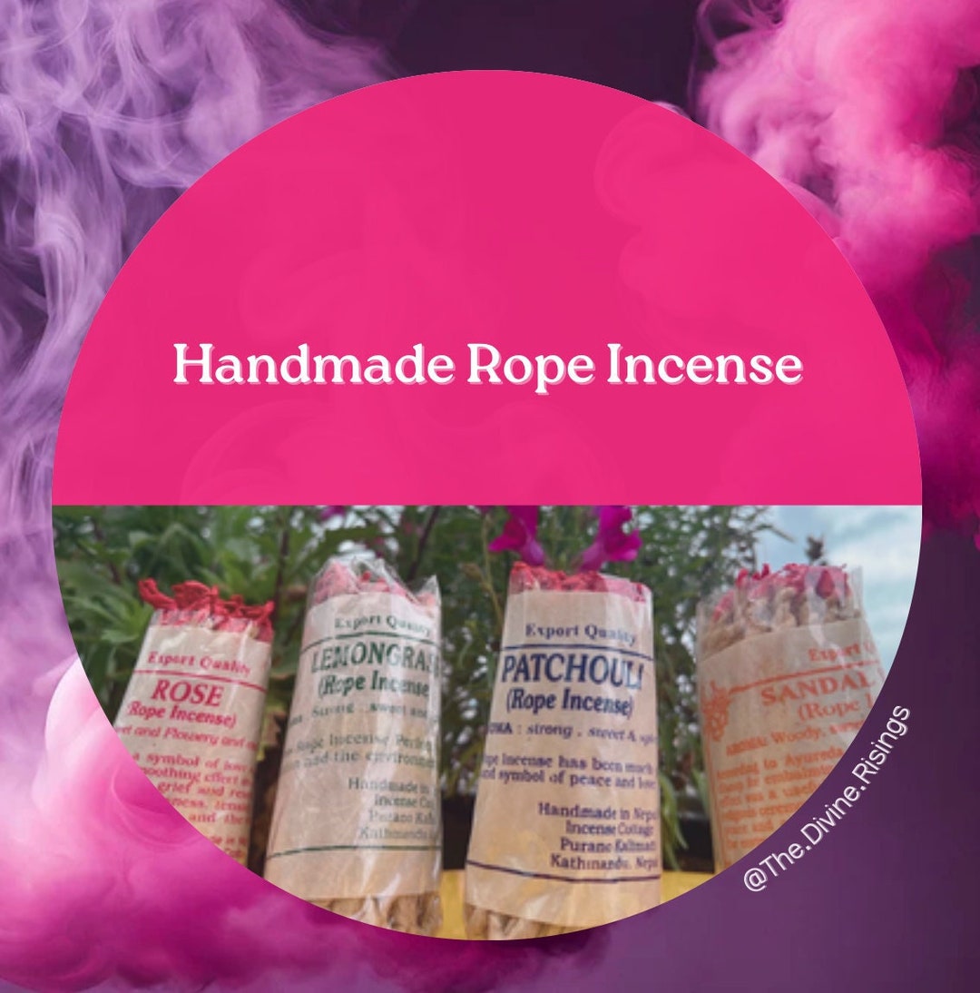 Handmade Rope Incense,tibetan Rope Incense, Incense Bundle, Sahumerio ...