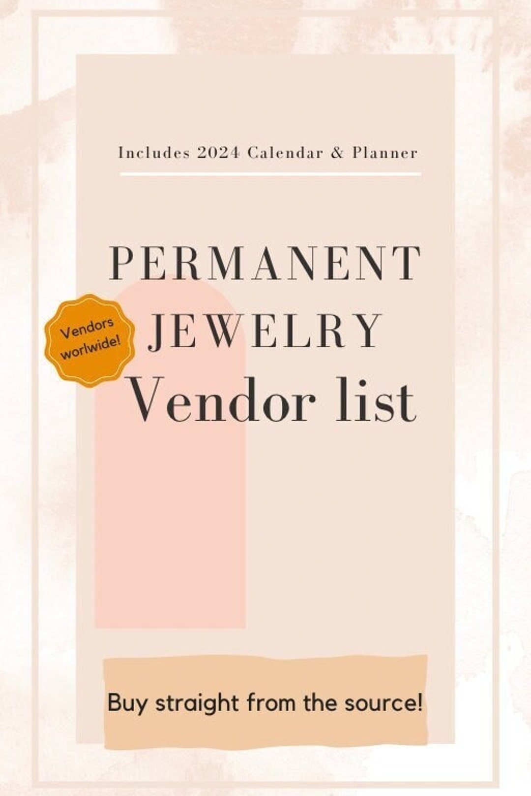 Permanent Jewelry Vendor List Etsy