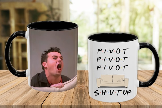 フレンズ ピボット マグカップ - チャンドラー・ビングとロス・ゲラー