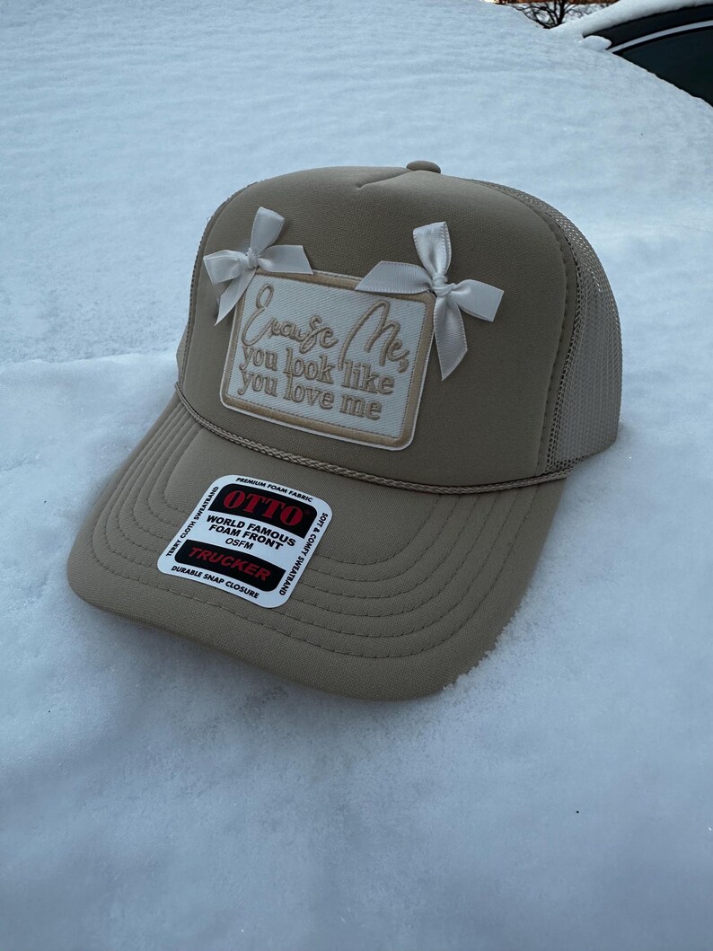 Fashion City You Look Like You Love Me Embroidery Trucker Hat