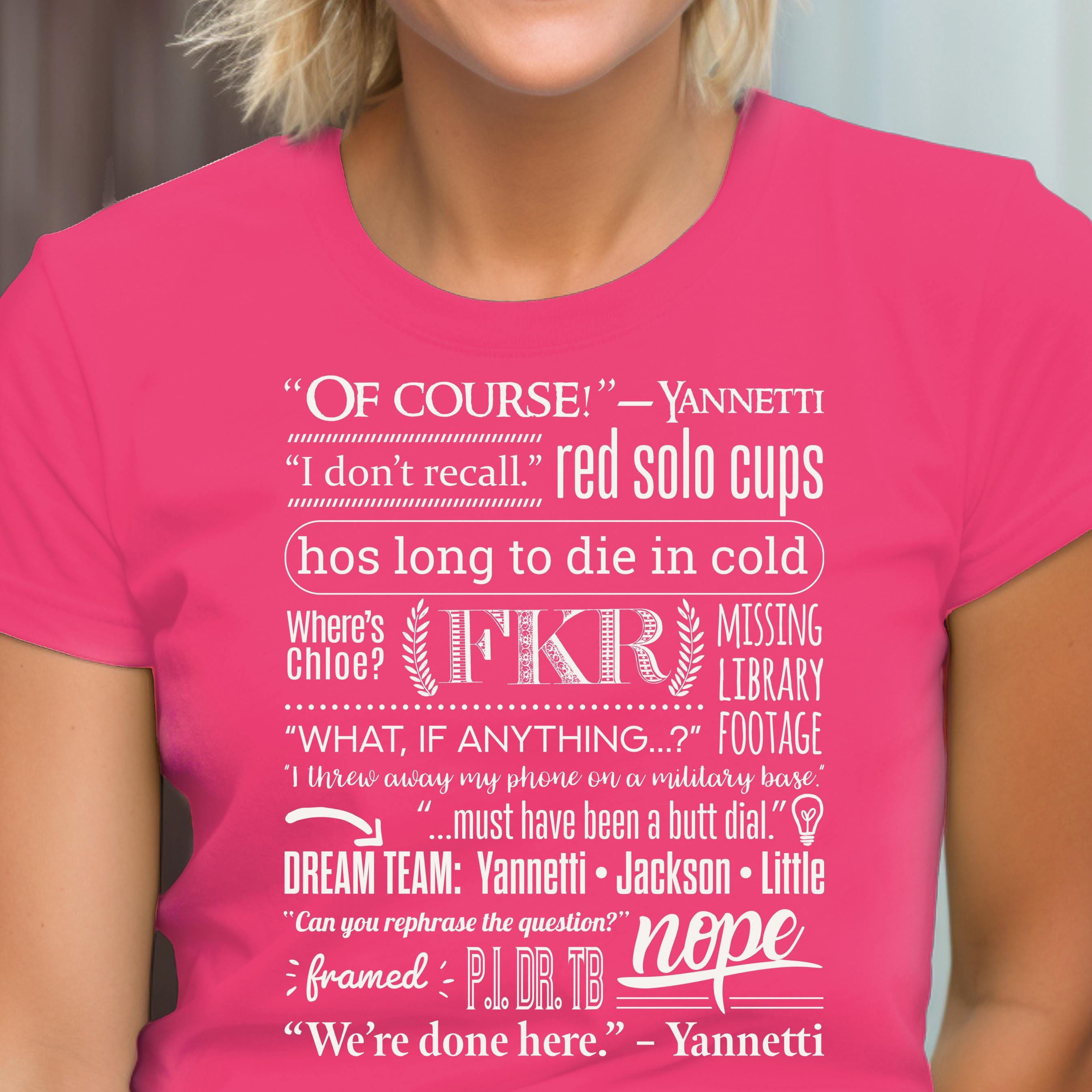 FKR Block Text Tshirt / Free Karen Read Sayings Shirt / Jackson