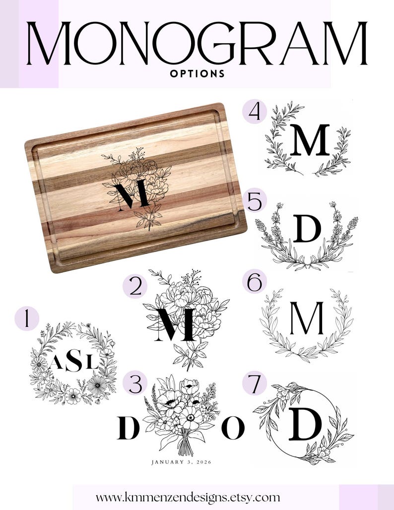 KMMenzenDesigns Charcuterie Board