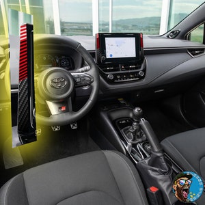 GR Corolla Overlay - Touch Screen Pillar Skin - Overlay Sticker Vinyl Decal - [Toyota]