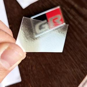 GR Overlay Badge - Protective Overlay Sticker Vinyl Decal - Clear/Smoked (Pack of 5) - [Front-Sides-Rear] - Cut to Shape [GR86 | GR Corolla]