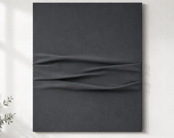 3D-texturerad väggkonst, abstrakt kanvaskonst, modern minimalistisk heminredning, väggdekor för vardagsrum, samtida konstverk, inflyttningspresent