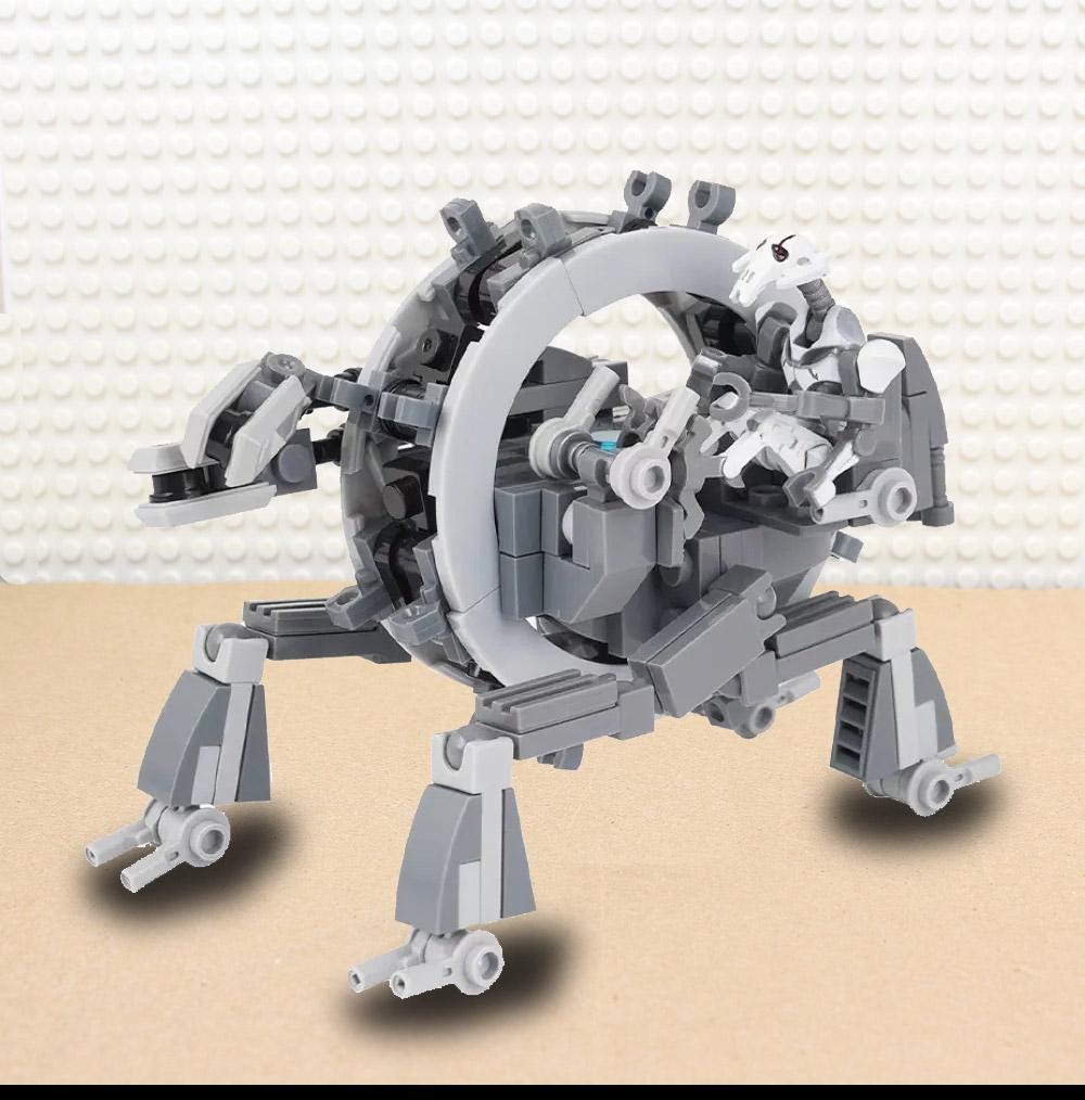 Custom Made General Grievous Wheel Bike for Star Wars Fans - Etsy