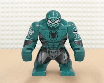 Custom Big Figure Spider-man Bigfig Mini-Figure For Avengers Super Hero Comic Fan