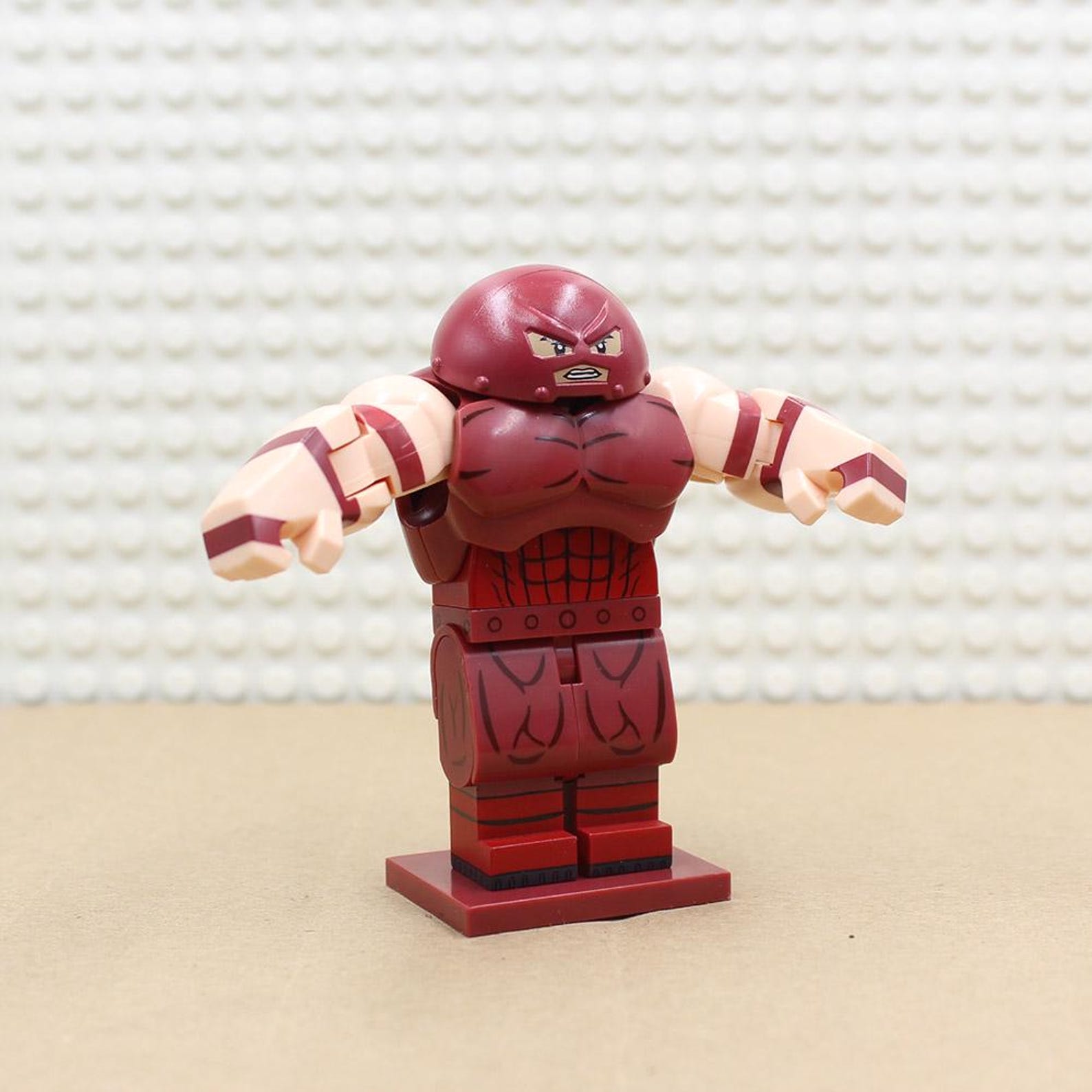 Custom Big Figure Juggernaut Bigfig Mini-figure for Avengers Super Hero ...