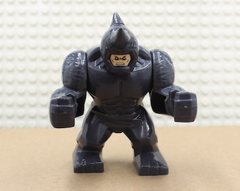 Custom Big Figure Rhino Big Minifig For Spider-man Comic Fan
