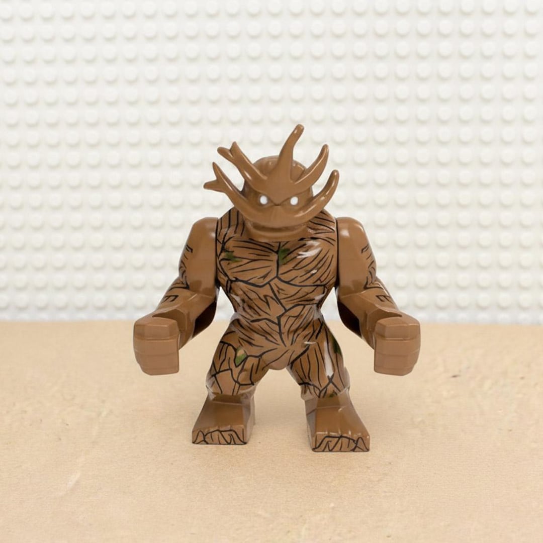 Simple Groot Custom Custom Big Figure Groot Bigfig Mini-figure for Avengers Super Hero ...