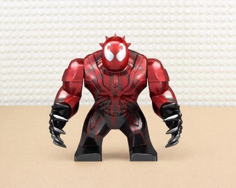 Custom Big Figure Toxin Bigfig Mini-Figure For Avengers Super Hero Comic Fan