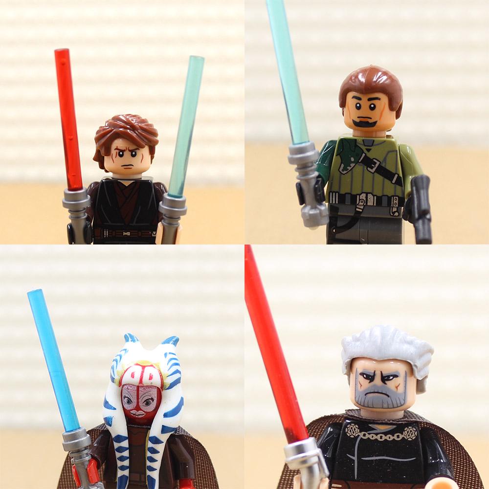 Custom Jedi Master Jedi Master Hera , Kanan , Dooku and Shaak For Star Wars Fan