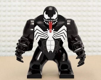 Custom Big Figure Venom Bigfig Mini-Figure For Avengers Super Hero Comic Fan