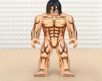 Figura grande personalizada de Attack Titan Bigfig Mini-Figura para fanáticos del cómic de anime