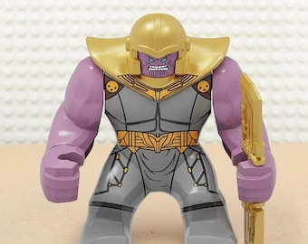 Custom Big Figure Thanos Bigfig Mini-Figure For Avengers Super Hero Comic Fan