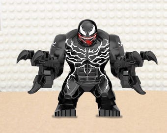 Custom Big Figure Venom Bigfig Mini-Figure For Avengers Super Hero Comic Fan