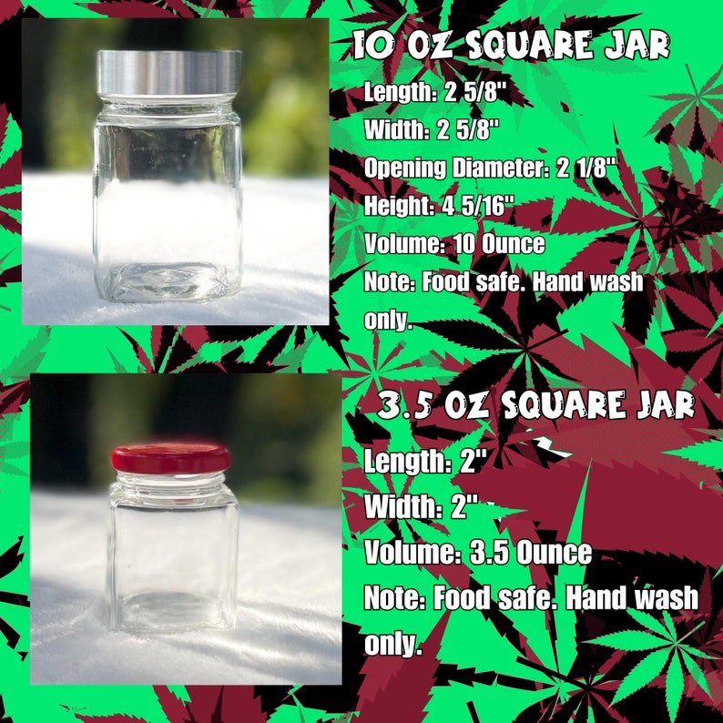 Stash Jars, Keep Blazing Stash Container, Weed Jar, Marijuana Storage