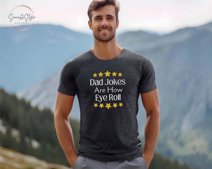 Featured listing image: Eye Roll Dad Joke Expert T-Shirt