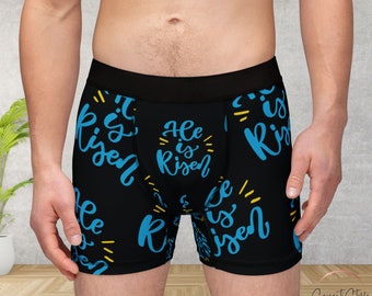 Rising in Style Boxer Briefs - Because He Is Risen