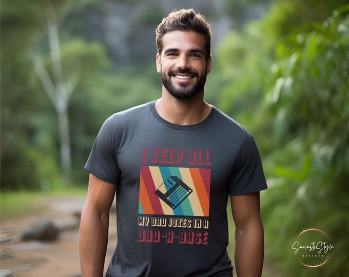 Featured listing image: Dad-a-Base Joke Keeper T-Shirt